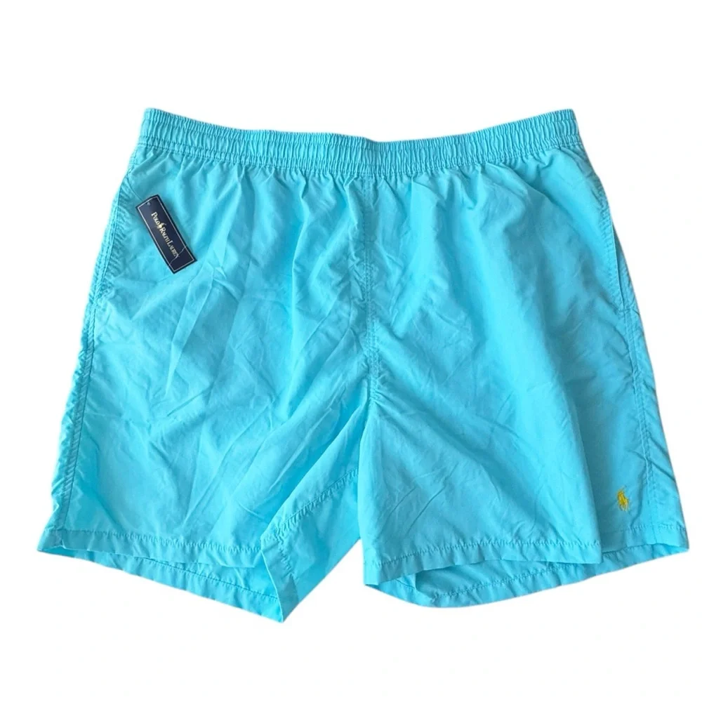 Polo Ralph Lauren Turquoise Swim Trunk | 3XB NWT